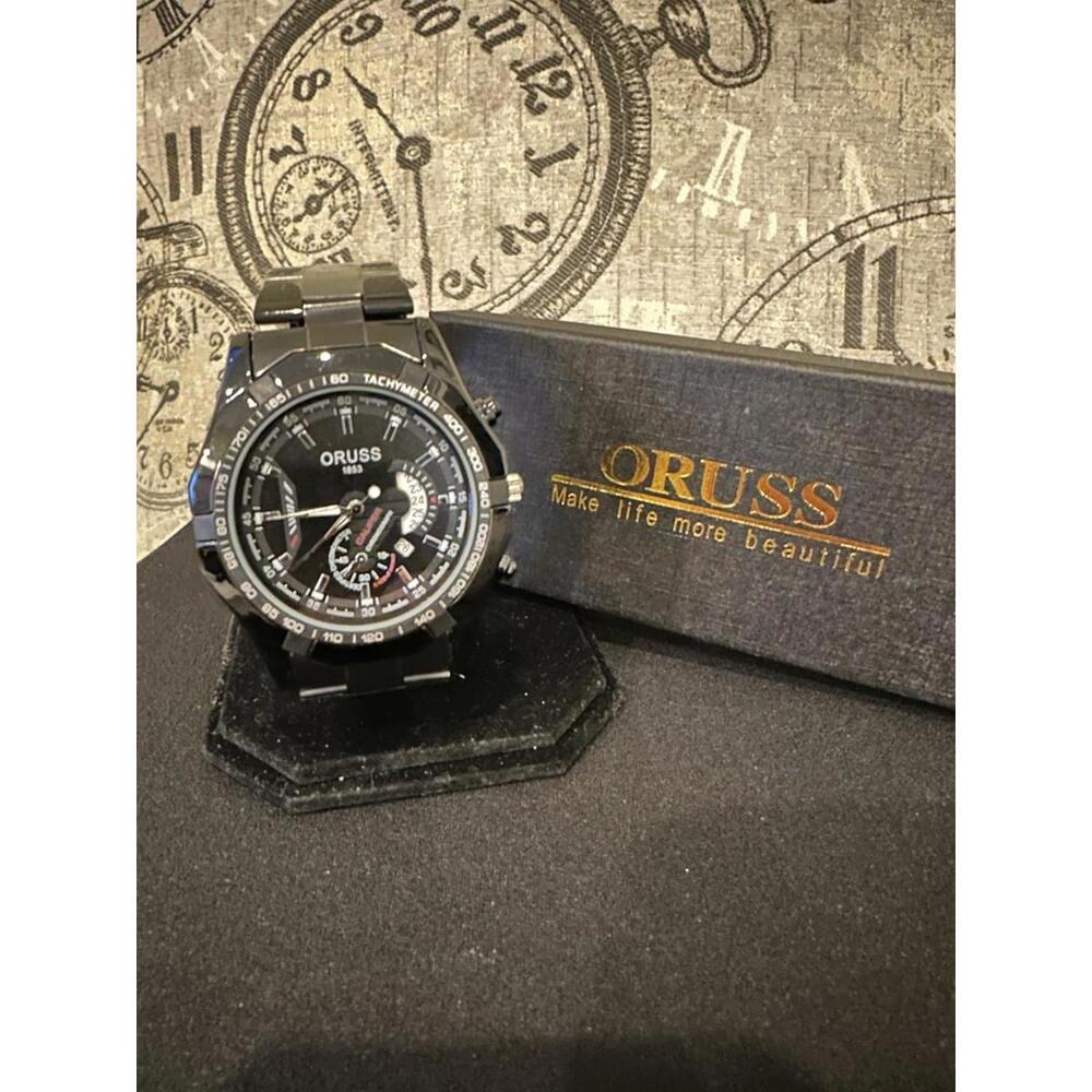 KB7-ORUSS Men's watch-45mm Domineering Black New In Box